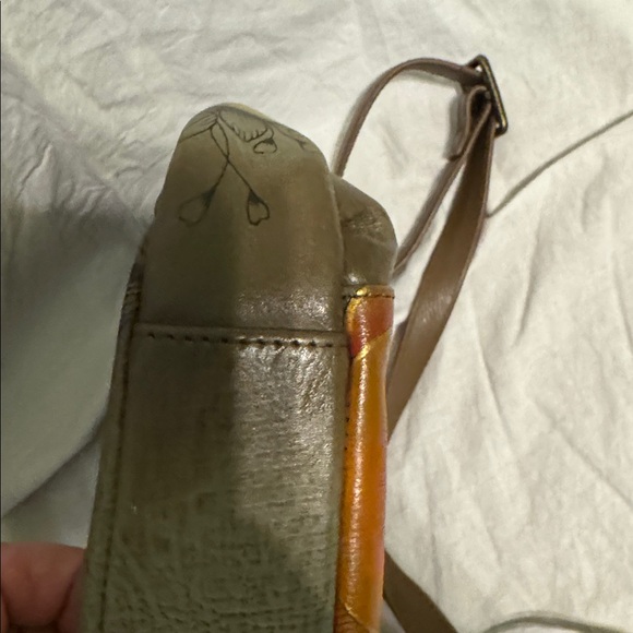 Anuschka Floral Butterfly Women's Bag - Picture 4 of 7